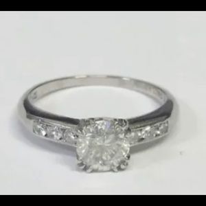 .80 center diamond ring